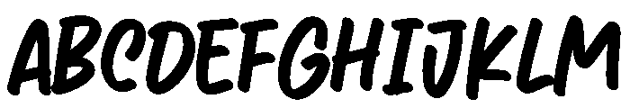 Loky Font UPPERCASE