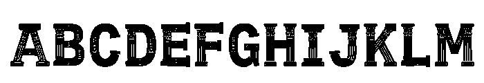 Lola Regular Font UPPERCASE