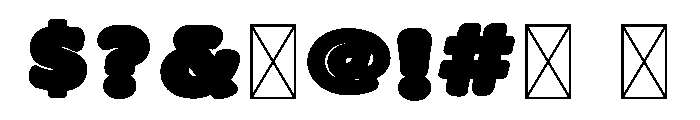 Loli-dolly CF Font OTHER CHARS