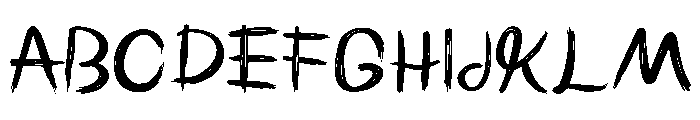 Lolita Brush Regular Font UPPERCASE