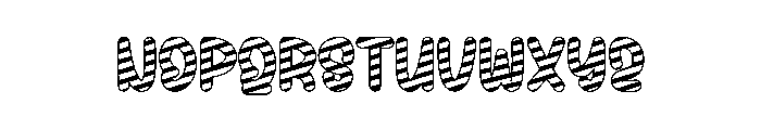 Lollipop Candy Font LOWERCASE