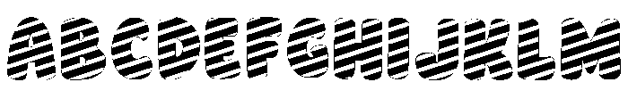 Lolly Sweetie Regular Font UPPERCASE