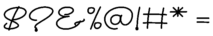 Lomon Juice Font OTHER CHARS