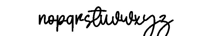 Lomon Juice Font LOWERCASE