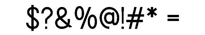 Lomoonic Regular Font OTHER CHARS