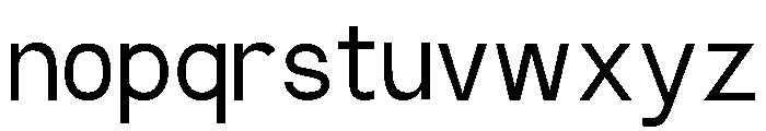 Lomoonic Regular Font LOWERCASE