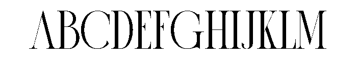 Lonad Font UPPERCASE