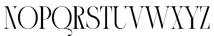 Lonad Font UPPERCASE