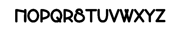 London North Font UPPERCASE