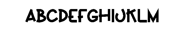 London Stories Font UPPERCASE