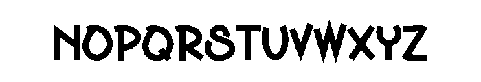 London Stories Font LOWERCASE