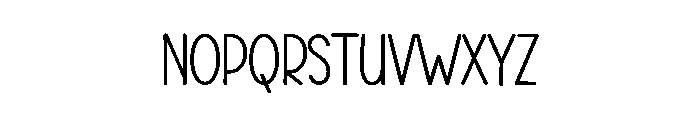 Lonely Heart Font UPPERCASE