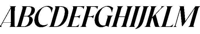 Lonely Monday Italic Font UPPERCASE
