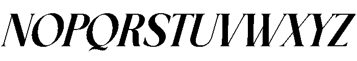 Lonely Monday Italic Font UPPERCASE