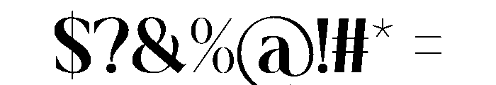Lonely Monday Regular Font OTHER CHARS