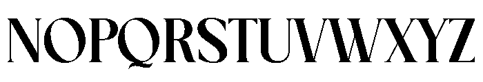 Lonely Monday Regular Font UPPERCASE
