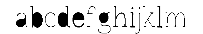 Lonely Moon VP Imagined FONT