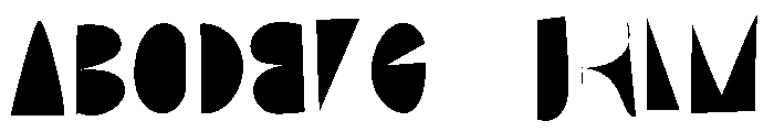 Lonely Person Single Line 2 Font UPPERCASE