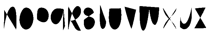 Lonely Person Single Line 2 Font LOWERCASE