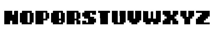 Lonex Font UPPERCASE
