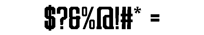 Long Beam Regular Font OTHER CHARS