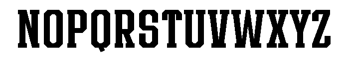 Long Beam Regular Font UPPERCASE