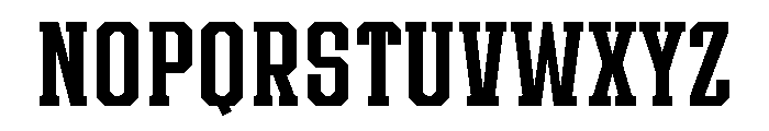 Long Beam Regular Font LOWERCASE