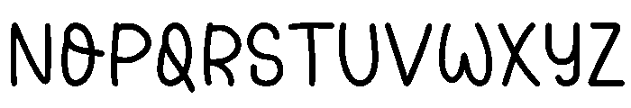 Long Nights Font UPPERCASE