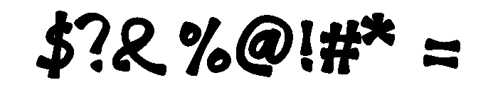 Long Walk Tech Font OTHER CHARS