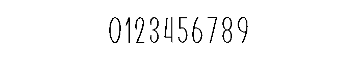 Longhorn Font OTHER CHARS