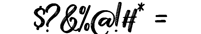 Longlasting Font OTHER CHARS