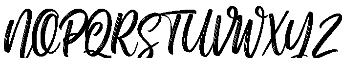 Longlasting Font UPPERCASE
