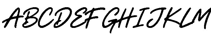 Longmile Font Regular Font UPPERCASE