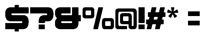 Longs Right Regular Font OTHER CHARS