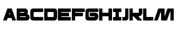 Longs Right Regular Font UPPERCASE