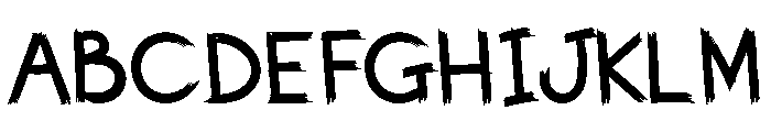 Longshot Font UPPERCASE