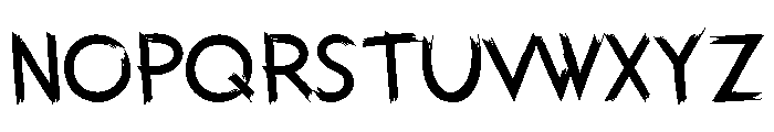 Longshot Font UPPERCASE