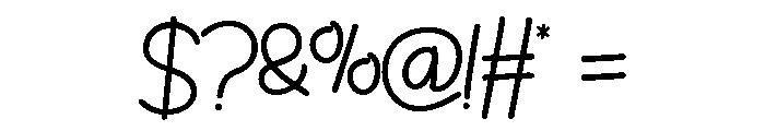 Lonthe Script Regular Font OTHER CHARS