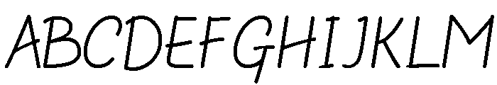 Lonthe Script Regular Font UPPERCASE