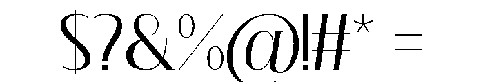 Looks Shiny Regular Font OTHER CHARS