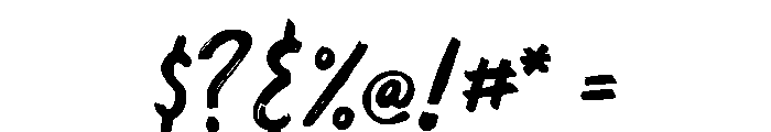 Looms Black Font OTHER CHARS