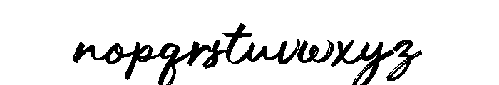 Looms Bold Font LOWERCASE