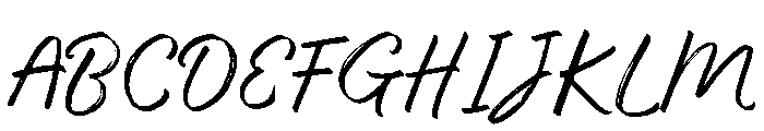 Looms Regular Font UPPERCASE