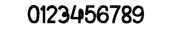Loopy Doodle Solid Font OTHER CHARS