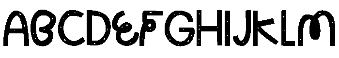 Loopy Doodle Solid Font UPPERCASE