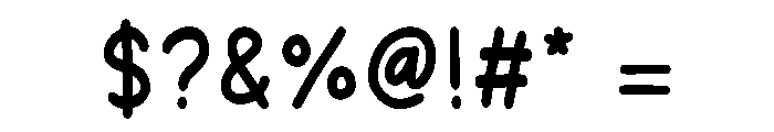 Loopy Stardust Font OTHER CHARS