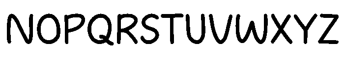 Loopy Stardust Font UPPERCASE