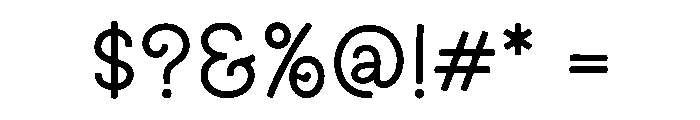 Loopzy Font OTHER CHARS