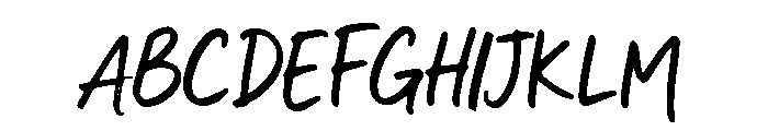 LooseEndRegular Font UPPERCASE
