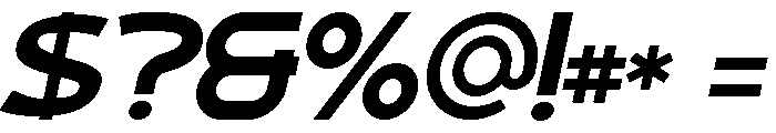 Lootta Italic Font OTHER CHARS